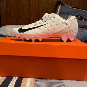White vapor untouchable football cleats